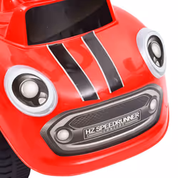 vidaXL Step Car Kids Children Toddler Push Walk Learn Ride on Car Blue/Red - red - Additional view 4