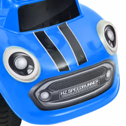 vidaXL Step Car Kids Children Toddler Push Walk Learn Ride on Car Blue/Red - blue - Additional view 5