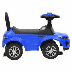 vidaXL Step Car Blue Game Garden Ride-on Toy Push Pedal Walk Learn Vehicle