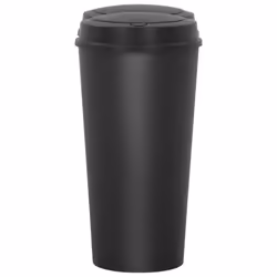 vidaXL Duo Bin Trash Can Black 50 L Kitchen Garbage Bin Waste Separator Set