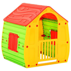 vidaXL Kids Playhouse Game Play Outdoor Activity Equipment Imagination Toy
