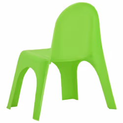 vidaXL Children's Table and Chair Set PP School Outdoor Colourful Furniture - Additional view 7