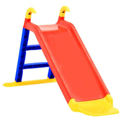 vidaXL Slide for Kids 141 cm PP Game Outdoor Activity Nursery Play Equipment