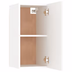 vidaXL TV Cabinet White Engineered Wood Wall Mounted Cabinet Stand Furniture - Additional view 5