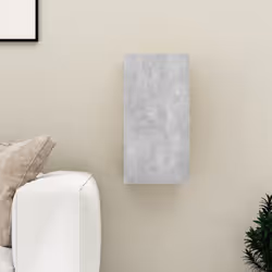 vidaXL TV Cabinet Concrete Grey Engineered Wood Wall Mounted Stand Furniture
