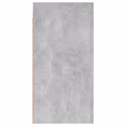vidaXL 2x TV Cabinets Concrete Grey Chipboard Wall Mounted Hifi Stand Indoor - Additional view 5
