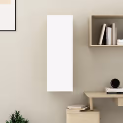 vidaXL TV Cabinet White Engineered Wood Wall Mounted Cabinet Stand Furniture - Additional view 10