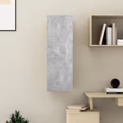 vidaXL TV Cabinet Concrete Grey Engineered Wood Wall Mounted Stand Furniture - Additional view 10