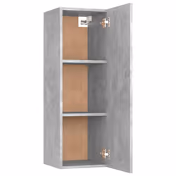 vidaXL TV Cabinet Concrete Grey Engineered Wood Wall Mounted Stand Furniture - Additional view 5