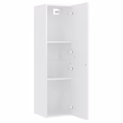 vidaXL TV Cabinet White Engineered Wood Wall Mounted Cabinet Stand Furniture - Additional view 5