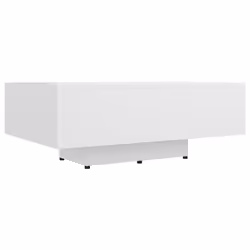 vidaXL Coffee Table White Engineered Wood Living Room Furniture Couch Table