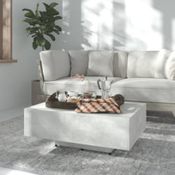 vidaXL Coffee Table Concrete Grey Engineered Wood Home Furniture Couch Table
