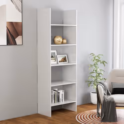 VidaXL 803413, White, Wood, Wood, 600 mm, 350 mm, 1800 mm