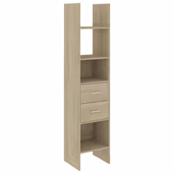 VidaXL 803419, Oak, Wood, Wood, 400 mm, 350 mm, 1800 mm