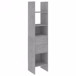 VidaXL 803420, Grey, Wood, Wood, 400 mm, 350 mm, 1800 mm