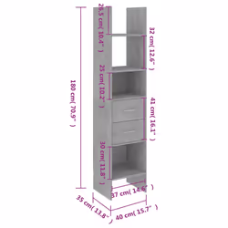 VidaXL 803420 living room bookcase - Additional view 7