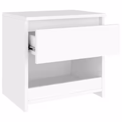 VidaXL 803443 nightstand/bedside table White - Additional view 5