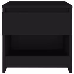 VidaXL 803445 nightstand/bedside table Black - Additional view 4