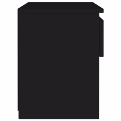 VidaXL 803446 nightstand/bedside table Black - Additional view 6
