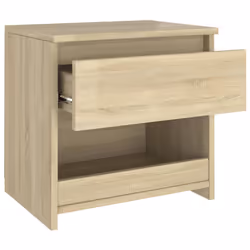 VidaXL 803449 nightstand/bedside table Oak - Additional view 6