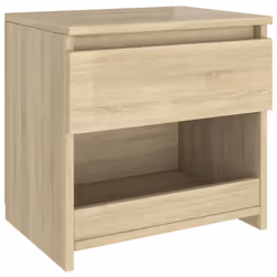 VidaXL 803450 nightstand/bedside table Oak - Additional view 4