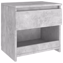 VidaXL 803452 nightstand/bedside table Concrete colour - Additional view 4