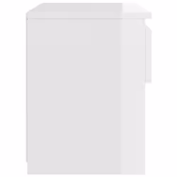 VidaXL 803455 nightstand/bedside table White - Additional view 5