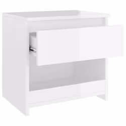 VidaXL 803455 nightstand/bedside table White - Additional view 6