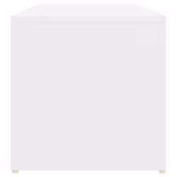 vidaXL Shoe Storage Bench White Engineered Wood Shoe Storage Cabinet Cupboard - Additional view 5