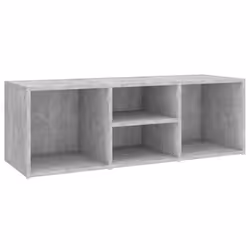 vidaXL Shoe Storage Bench Concrete Grey Engineered Wood Shoe Storage Cabinet