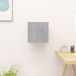 vidaXL Wall Mounted TV Cabinet Concrete Grey Floating Cupboard Stereo Cabinet