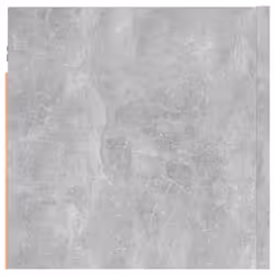 vidaXL Wall Mounted TV Cabinet Concrete Grey Floating Cupboard Stereo Cabinet - Additional view 4
