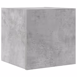 vidaXL Wall Mounted TV Cabinet Concrete Grey Floating Cupboard Stereo Cabinet - Additional view 6