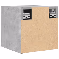 vidaXL 2x Wall Mounted TV Cabinets Concrete Grey Hanging Cupboard TV Stand - Additional view 6