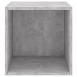 vidaXL 2X Wall Cabinets Concrete Grey Engineered Wood Hanging Cabinet Shelf - Additional view 8