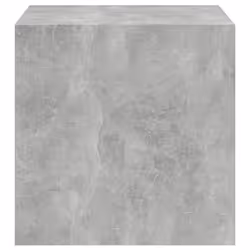vidaXL 2X Wall Cabinets Concrete Grey Engineered Wood Hanging Cabinet Shelf - Additional view 9