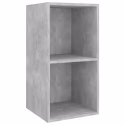 vidaXL Wall-mounted TV Cabinet Concrete Grey Engineered Wood Plasma Cabinet