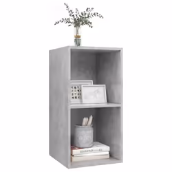 vidaXL Wall-mounted TV Cabinet Concrete Grey Engineered Wood Plasma Cabinet