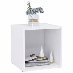 vidaXL TV Cabinet Home White Engineered Wood Stereo Furniture HiFi Cabinet - Additional view 5