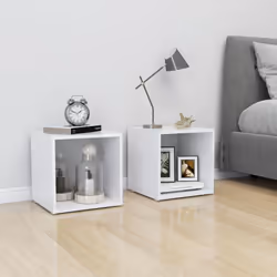 vidaXL TV Cabinet Home White Engineered Wood Stereo Furniture HiFi Cabinet - Additional view 8