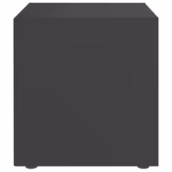 vidaXL 2x TV Cabinets Grey Engineered Wood Hifi Unit Furniture HiFi Cabinet - Additional view 5