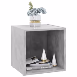 vidaXL 2x TV Cabinets Concrete Grey Engineered Wood Unit Furniture Cabinet - Additional view 6