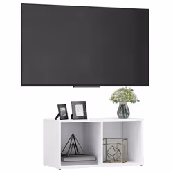 vidaXL TV Cabinet White 72x35x36.5 cm Chipboard Stereo Cabinet TV Stand Unit
