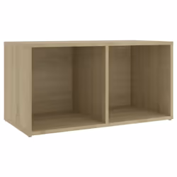 vidaXL TV Cabinet Sonoma Oak Engineered Wood Stereo Cabinet TV Stand Furniture