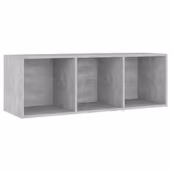 vidaXL TV Cabinet Concrete Grey 107x35x37 cm Chipboard Entertainment Centre - Additional view 2