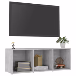 vidaXL TV Cabinet Concrete Grey 107x35x37 cm Chipboard Entertainment Centre - Additional view 3