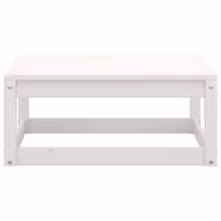 vidaXL Solid Pinewood Garden Lounge Set 2 Piece White outdoor Lounge Sofa - Additional view 7