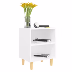 VidaXL 805779 nightstand/bedside table White