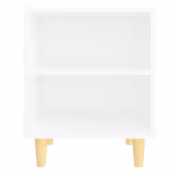 VidaXL 805779 nightstand/bedside table White - Additional view 4