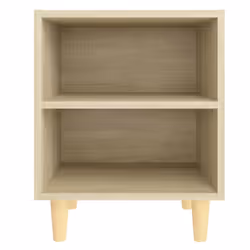 VidaXL 805785 nightstand/bedside table Oak - Additional view 4